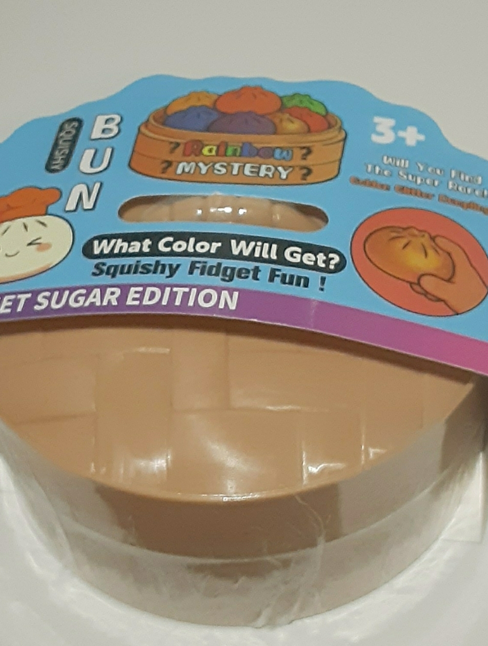 Dumpling Mystery Rainbow Squishy Bun - Beige Which Color Will You Get? - Picture 3 of 5